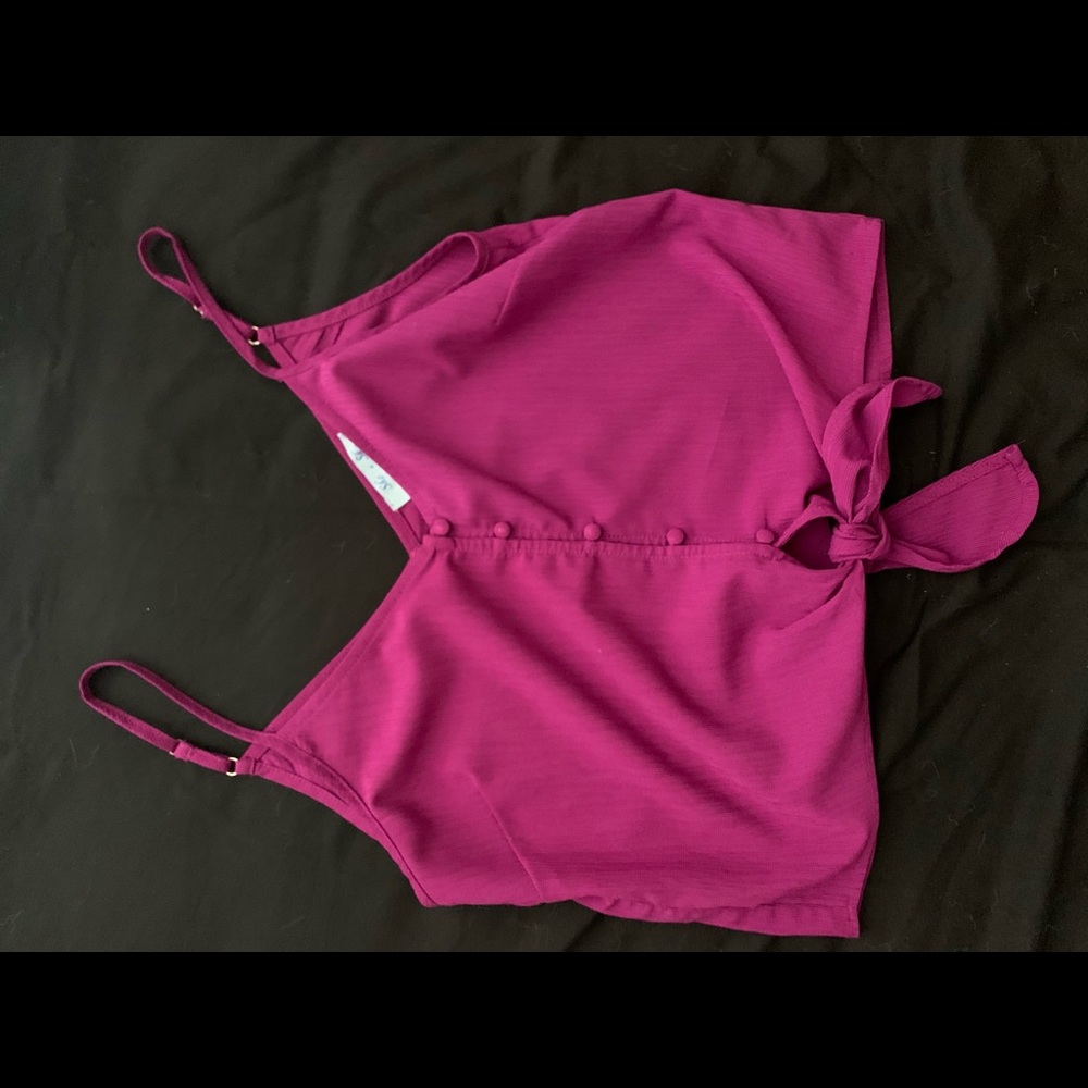 She and Sky purple tank